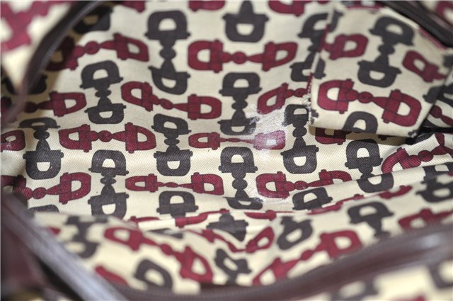 Authentic GUCCI Guccissima Shoulder Tote Bag GG Leather 145993 Brown 0357E