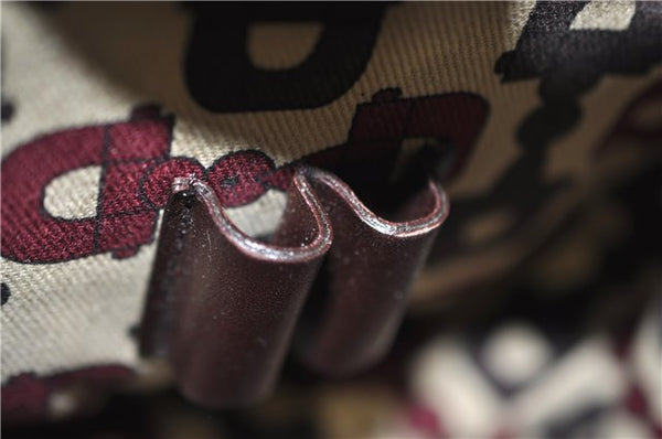 Authentic GUCCI Guccissima Shoulder Tote Bag GG Leather 145993 Brown 0357E