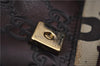 Authentic GUCCI Guccissima Shoulder Tote Bag GG Leather 145993 Brown 0357E