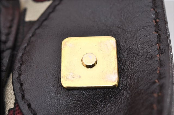 Authentic GUCCI Guccissima Shoulder Tote Bag GG Leather 145993 Brown 0357E