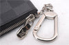 Authentic Louis Vuitton Damier Graphite Pochette Cles Coin Case N60155 Box 0358F