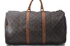 Authentic Louis Vuitton Monogram Keepall 50 Boston Bag M41426 LV Junk 0359D