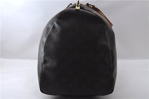 Authentic Louis Vuitton Monogram Keepall 50 Boston Bag M41426 LV Junk 0359D