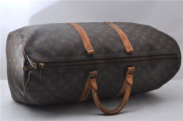 Authentic Louis Vuitton Monogram Keepall 50 Boston Bag M41426 LV Junk 0359D