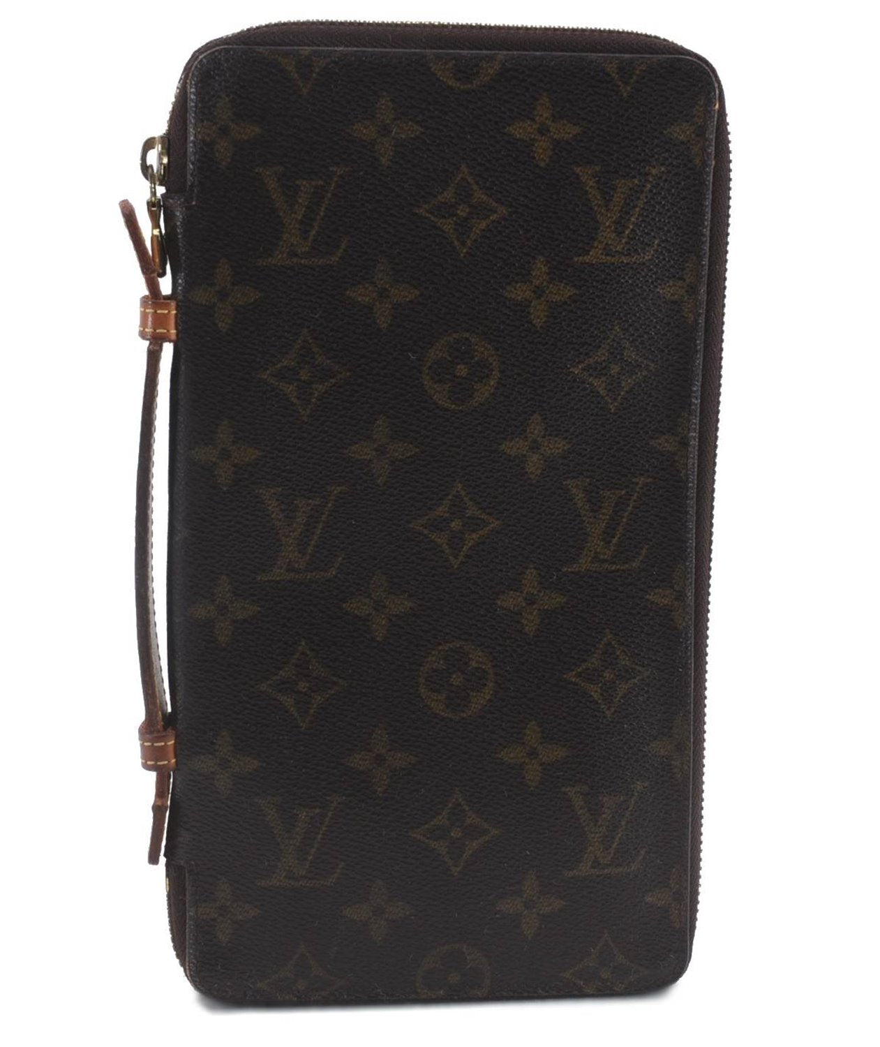 Authentic Louis Vuitton Monogram Organizer de Voyage Travel Case M60119 LV 0360D