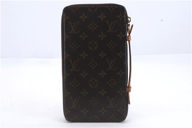 Authentic Louis Vuitton Monogram Organizer de Voyage Travel Case M60119 LV 0360D