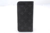 Authentic Louis Vuitton Monogram Eclipse Folio iPhone 7+ Case M62641 LV 0361D