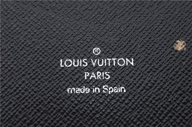 Authentic Louis Vuitton Monogram Eclipse Folio iPhone 7+ Case M62641 LV 0361D