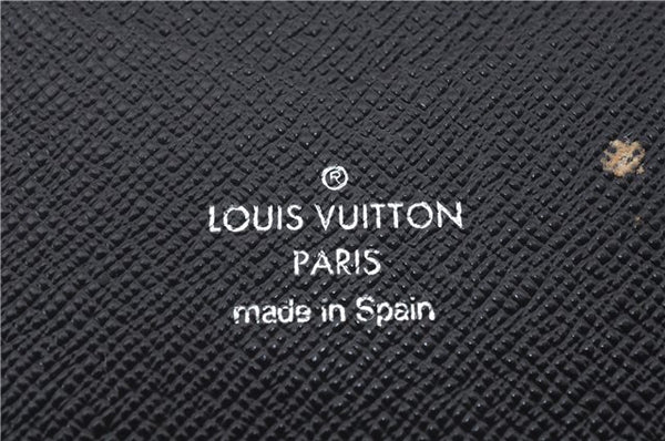 Authentic Louis Vuitton Monogram Eclipse Folio iPhone 7+ Case M62641 LV 0361D