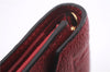 Auth Louis Vuitton Monogram Empreinte Portefeuille Victorine Wallet Red LV 0362F