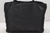 Authentic PRADA Nylon Tote Hand Bag Purse Black 0365D