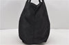 Authentic PRADA Nylon Tote Hand Bag Purse Black 0365D