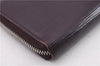 Authentic Louis Vuitton Epi Zippy Wallet Long Purse Purple M6007K LV 0366F