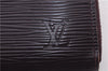 Authentic Louis Vuitton Epi Zippy Wallet Long Purse Purple M6007K LV 0366F