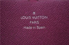 Authentic Louis Vuitton Epi Zippy Wallet Long Purse Purple M6007K LV 0366F