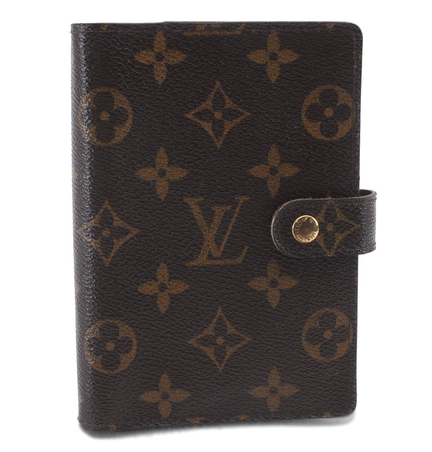 Authentic Louis Vuitton Monogram Agenda PM Day Planner Cover R20005 LV 0367D