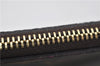 Authentic Louis Vuitton Monogram Neverfull Pouch Purse Clutch Bag Purple 0367F