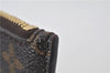 Authentic Louis Vuitton Monogram Neverfull Pouch Purse Clutch Bag Purple 0367F