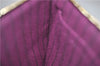 Authentic Louis Vuitton Monogram Neverfull Pouch Purse Clutch Bag Purple 0367F