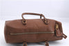 Authentic PRADA Leather Nappa Shoulder Hand Bag Brown 0368E