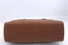 Authentic PRADA Leather Nappa Shoulder Hand Bag Brown 0368E