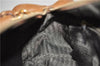 Authentic PRADA Leather Nappa Shoulder Hand Bag Brown 0368E