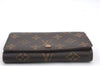 Auth Louis Vuitton Monogram Porte Monnaie Billets Tresor Wallet M61730 LV 0369D