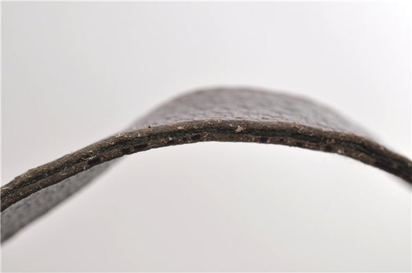 Authentic GUCCI Vintage Shoulder Tote Bag GG Canvas Leather 141470 Brown 0369E