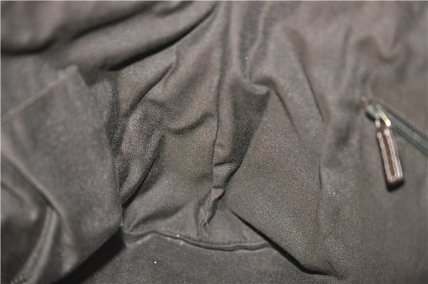 Authentic GUCCI Vintage Shoulder Tote Bag GG Canvas Leather 141470 Brown 0369E