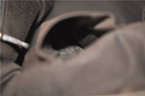 Authentic GUCCI Vintage Shoulder Tote Bag GG Canvas Leather 141470 Brown 0369E