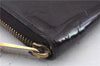 Authentic Louis Vuitton Vernis Zippy Wallet Long Purse Wine Red M93522 LV 0370D