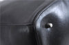 Authentic PRADA Vintage Leather Nylon Shoulder Bag Purse Black 0370E