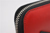 Authentic FENDI Monster Eye Bag Bugs Long Wallet Purse Leather Red 0370F