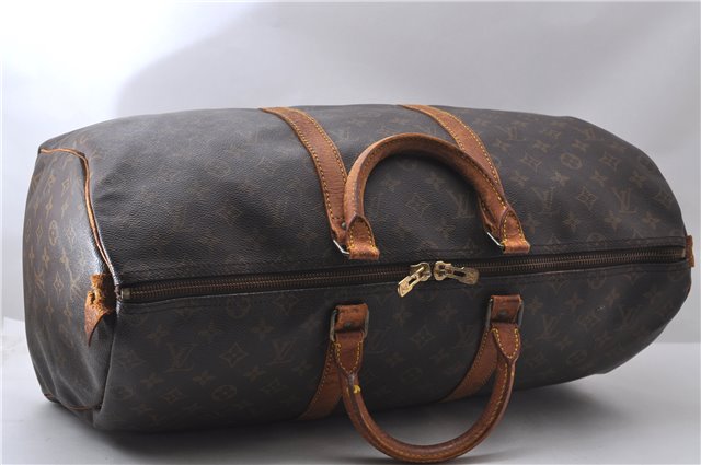 Authentic Louis Vuitton Monogram Keepall 50 Boston Bag M41426 LV 0374D