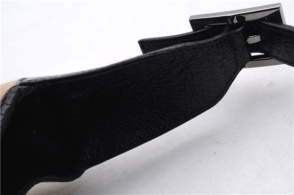 Authentic GUCCI Jackie Shoulder Hand Bag Wool Leather 0013306 Brown Black 0374E