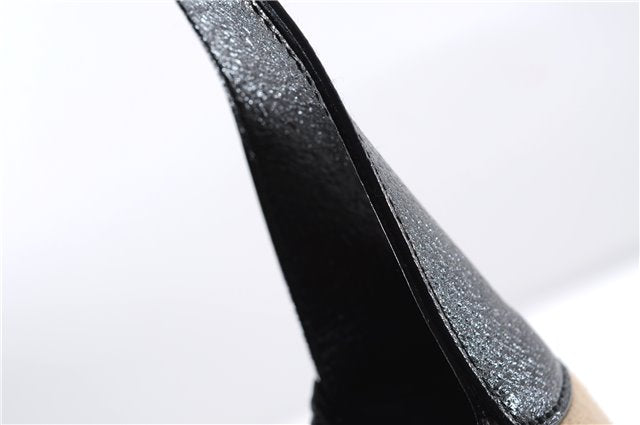 Authentic GUCCI Jackie Shoulder Hand Bag Wool Leather 0013306 Brown Black 0374E