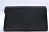 Authentic Louis Vuitton Epi Arts Deco Clutch Bag Black M52632 LV 0375D