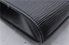 Authentic Louis Vuitton Epi Arts Deco Clutch Bag Black M52632 LV 0375D