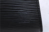 Authentic Louis Vuitton Epi Arts Deco Clutch Bag Black M52632 LV 0375D