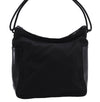 Authentic GUCCI Shoulder Hand Bag Purse Nylon Leather 0013766 Black 0375E