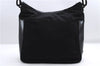 Authentic GUCCI Shoulder Hand Bag Purse Nylon Leather 0013766 Black 0375E