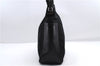 Authentic GUCCI Shoulder Hand Bag Purse Nylon Leather 0013766 Black 0375E