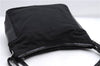 Authentic GUCCI Shoulder Hand Bag Purse Nylon Leather 0013766 Black 0375E