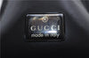 Authentic GUCCI Shoulder Hand Bag Purse Nylon Leather 0013766 Black 0375E