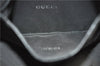 Authentic GUCCI Shoulder Hand Bag Purse Nylon Leather 0013766 Black 0375E