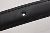 Authentic Louis Vuitton Leather Shoulder Strap Black 43.3-48" LV 0376F