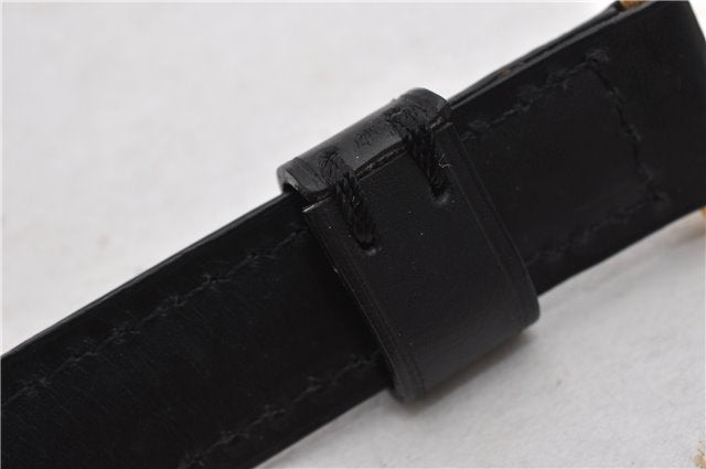 Authentic Louis Vuitton Leather Shoulder Strap Black 43.3-48