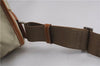 Authentic PRADA VELA SPORT Nylon Leather Shoulder Cross Bag BT0173 Ivory 0377E