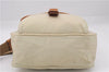 Authentic PRADA VELA SPORT Nylon Leather Shoulder Cross Bag BT0173 Ivory 0377E