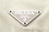 Authentic PRADA VELA SPORT Nylon Leather Shoulder Cross Bag BT0173 Ivory 0377E